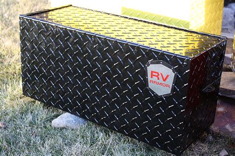 steele rv battery box|battery box for camper.